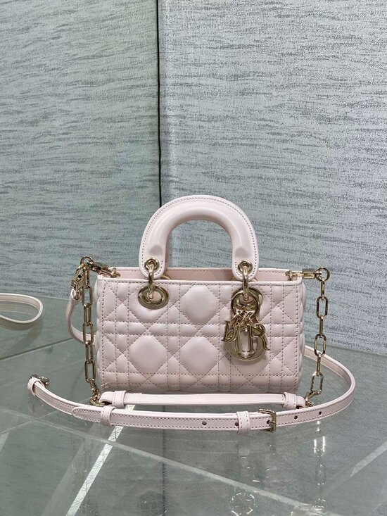 ✨ Dior D-Joy Mini Bag - Blush Pink Cannage Quilted Luxury ✨